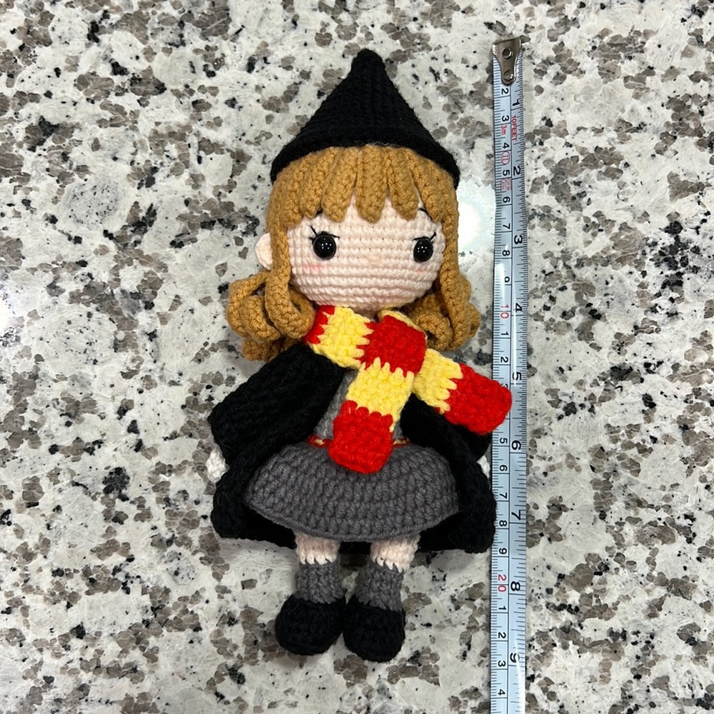 Crochet Hermione Granger doll - Harry Potter